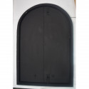 Dvierka udiarenské,pecové - ROCKY s reguláciou - 780*1150 mm - čierna
