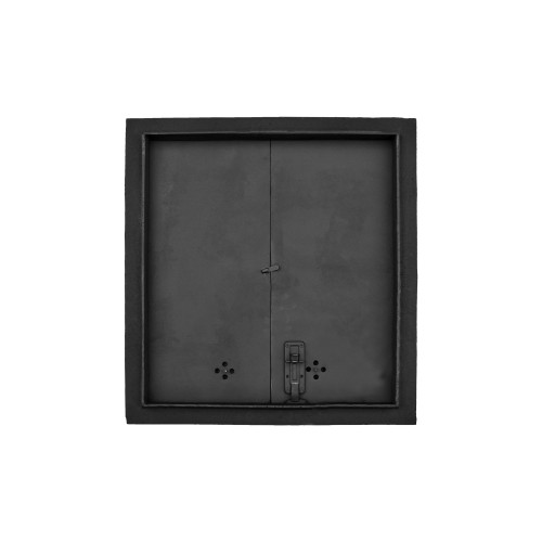 Dvierka udiarenské,pecové,chlebové - RUDY - s reguláciou - 645*700 mm - čierna