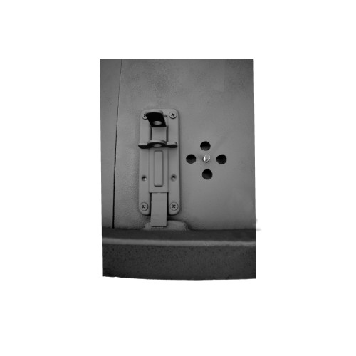 Dvierka udiarenské,pecové,chlebové - RUDY - s reguláciou - 645*700 mm - čierna