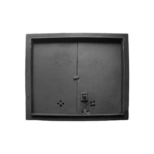 Dvierka udiarenské,pecové,chlebové - RUSH - s reguláciou - 640*550 mm - čierna