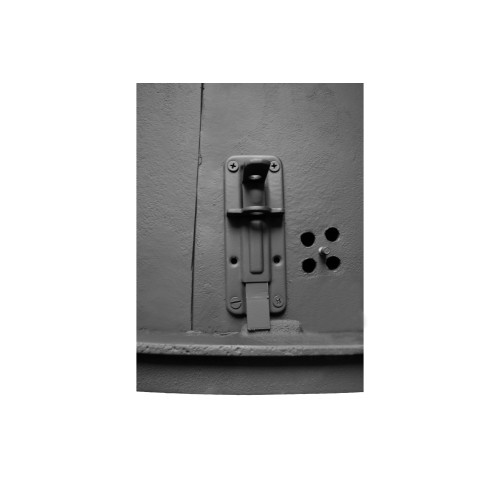 Dvierka udiarenské,pecové,chlebové - RUSH - s reguláciou - 640*550 mm - čierna