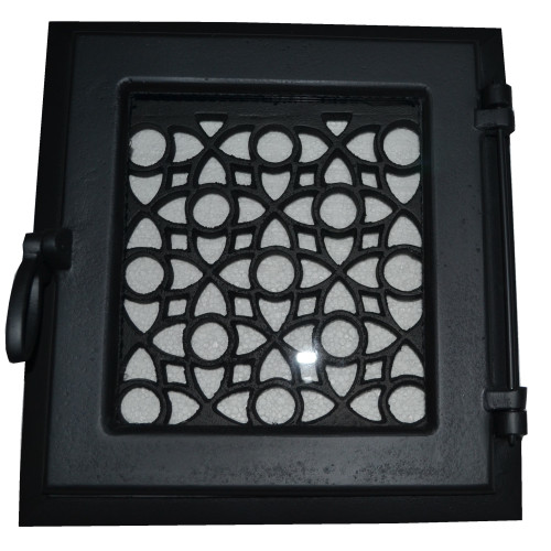 Liatinové dvierka FLAVIE - čierna