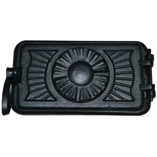 Popolníkové dvierka FEDOR - čierna