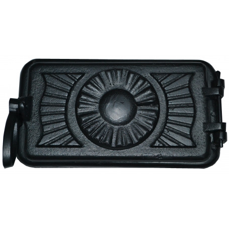 Popolníkové dvierka FEDOR - čierna