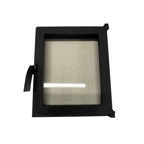 Liatinové kachľové dvierka MARTELL -ČIERNA