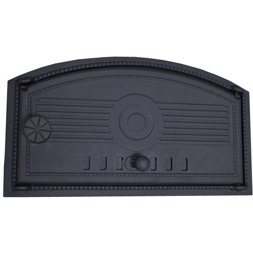 Pizza dvierka - TERST -pravá,plná - čierna