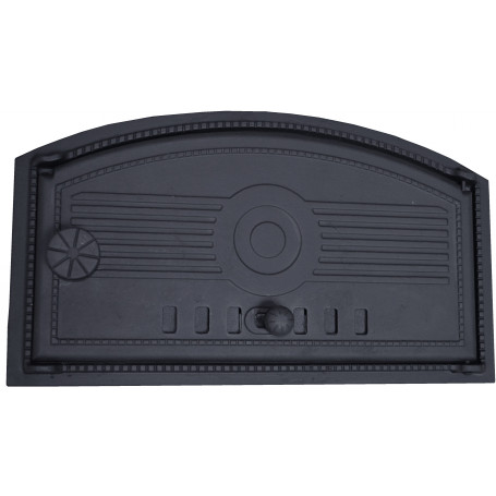 Pizza dvierka - TERST -pravá,plná - čierna