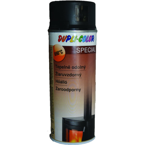 Napaľovacia silikónová farba SPRAY - ANTRACIT 400 ml - MOTIP