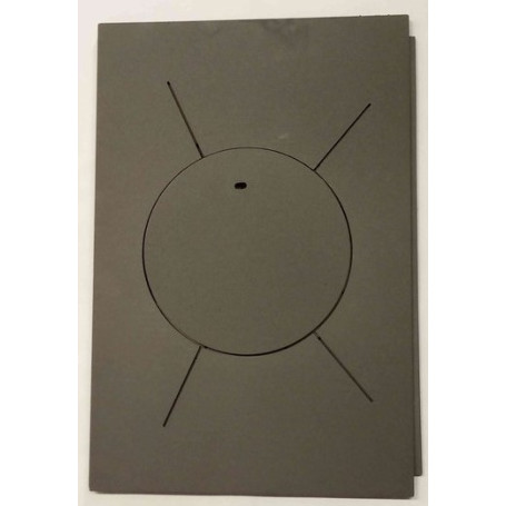 Liatinová platňa nad ohnisko na sporák KVS MORAVIA 9100, 9103, 9112