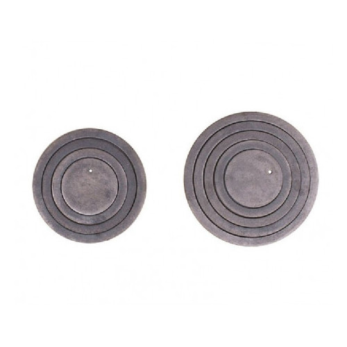 Liatinové krúžky do plátov 240mm - 4dielna