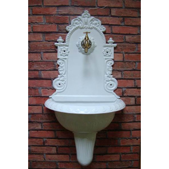 Umývadlo liatinové - biela