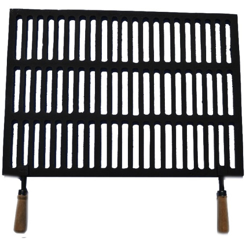 Grilovací rošt s rúčkou nr.4-veľký- 515 x 370 +120 rúčky / 10 mm