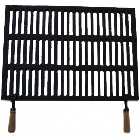 Grilovací rošt s rúčkou nr.4-veľký- 515 x 370 +120 rúčky / 10 mm