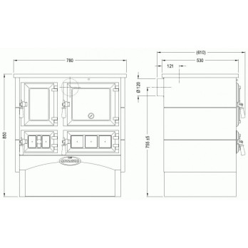 KVS MORAVIA 9180.40 - bordová - keramika