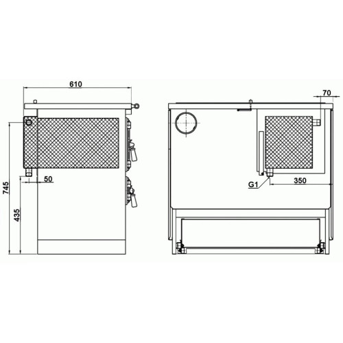KVS MORAVIA 9112.0582 V KLAUDIA-antracit-pravý+DARČEK