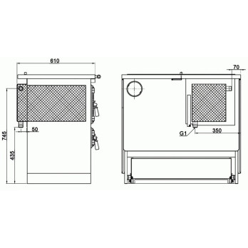 KVS MORAVIA 9112.2582V KLAUDIE-čierny-pravý+DARČEK