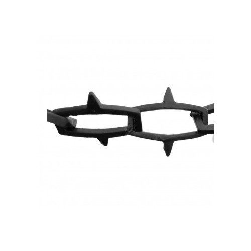 Pouličný stĺpik GI - 770mm + úchyty na reťaz