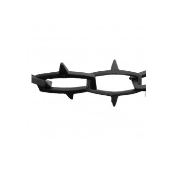 Pouličný stĺpik GI - 980mm + úchyty na reťaz