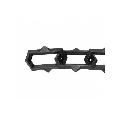 Pouličný stĺpik GI - 1070mm + 2 úchyty na reťaz