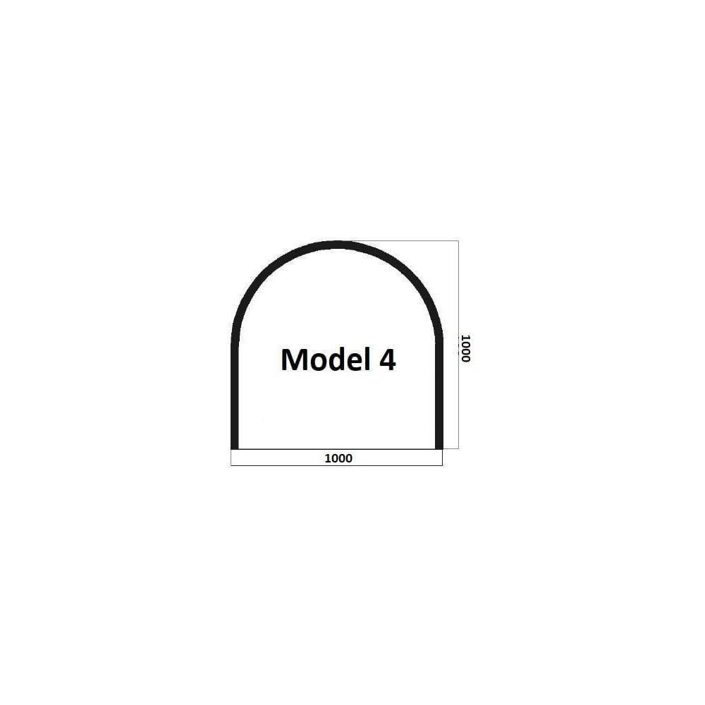 Model 4 - sklo pod kachle
