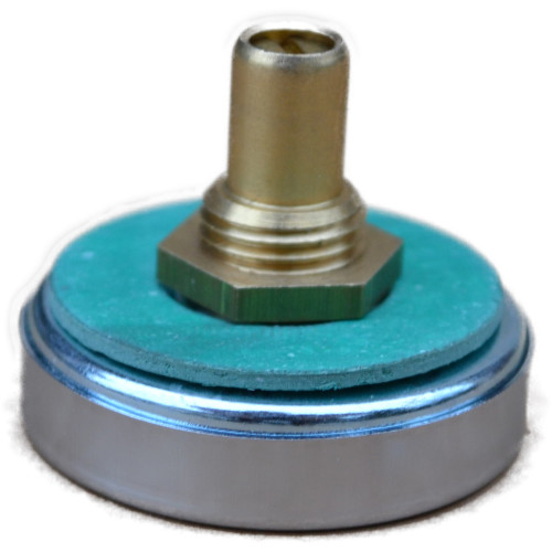 Teplomer do rúry- - chróm-strieborný