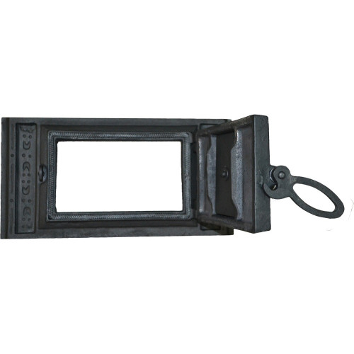 Popolníkové dvierka VALÉRIA - čierna