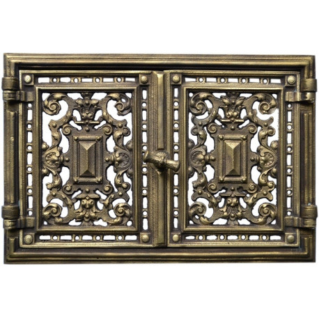 Dvierka ventilačné - 3533-mosadz