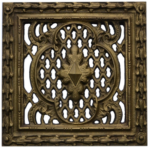 Mriežka ventilačná - 3518-mosadz