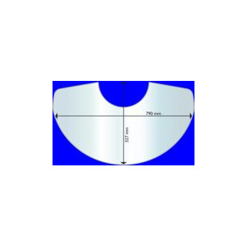 Aduro 22 - sklo pred pec