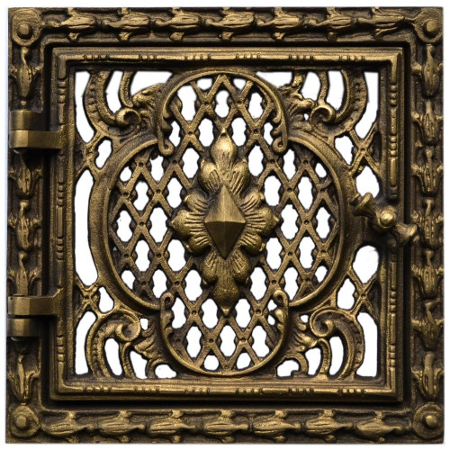 Dvierka ventilačné - 3524-mosadz