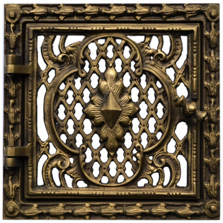 Dvierka ventilačné - 3524-mosadz