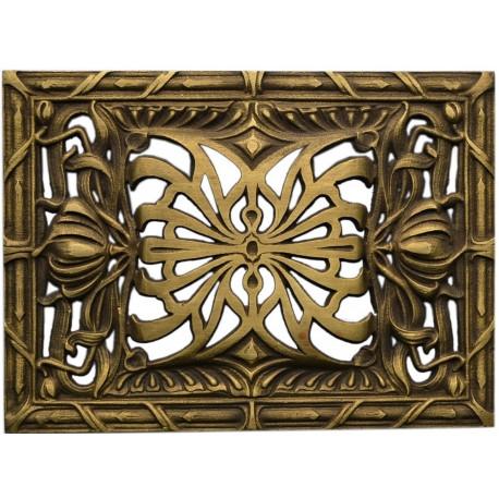 Mriežka ventilačná - 3525-mosadz