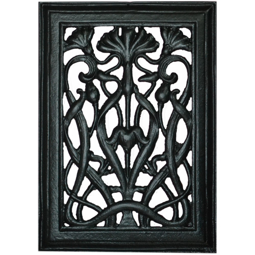 Mriežka ventilačná -3554 - čierna