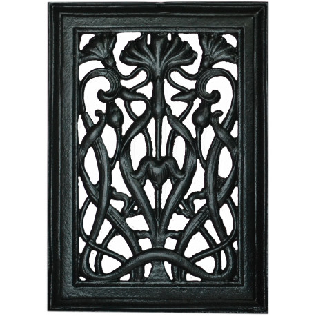 Mriežka ventilačná -3554 - čierna