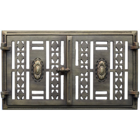 Dvierka ventilačné - 3546-mosadz