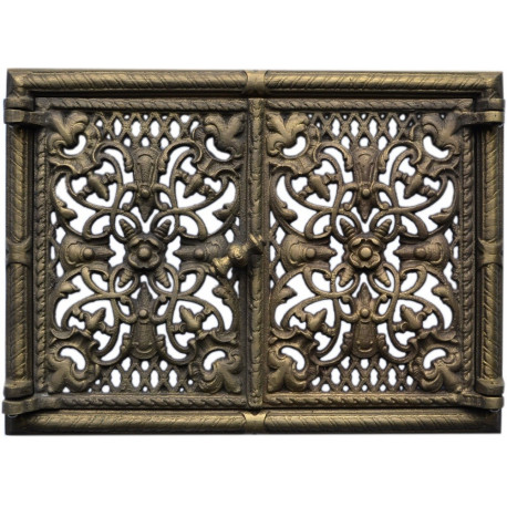 Dvierka ventilačné - 3509 - mosadz