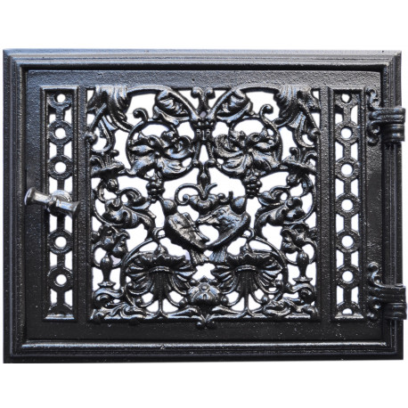 Dvierka ventilačné - 3538 - čierna