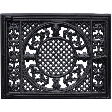 Dvierka ventilačné - 3545 - čierna