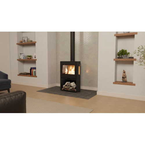 Black Sapphire s drevníkom