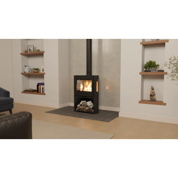 Black Sapphire s drevníkom