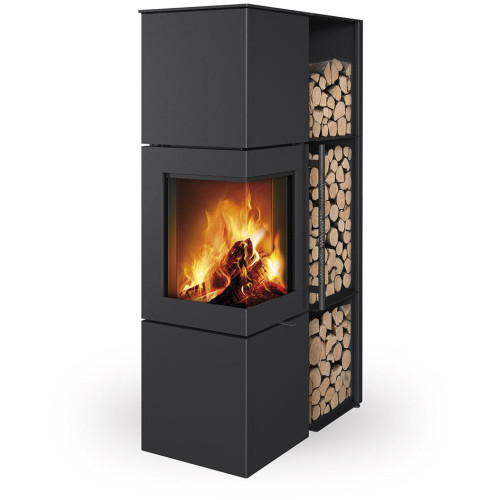 ESQUINA H plech - akumulačné krbové kachle