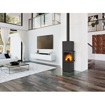 ESQUINA H plech - akumulačné krbové kachle