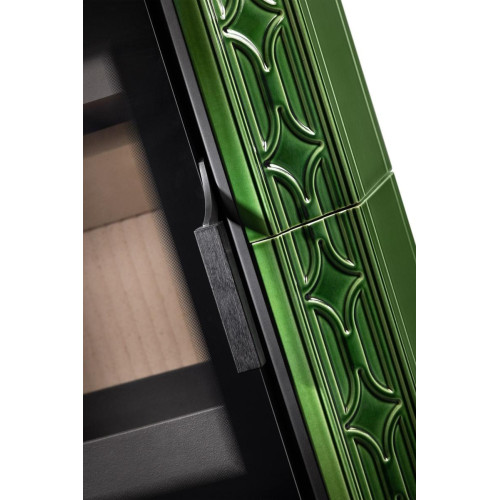 GREMIO 4 keramika - akumulačné kachľové pece, Celopresklené dvierka