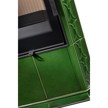 GREMIO 4 keramika - akumulačné kachľové pece, Celopresklené dvierka