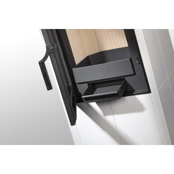 GREMIO 5 keramika - akumulačné kachľové pece, Celoprosklené dvierka