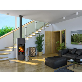 LAREDO H keramika - akumulačné krbové kachle