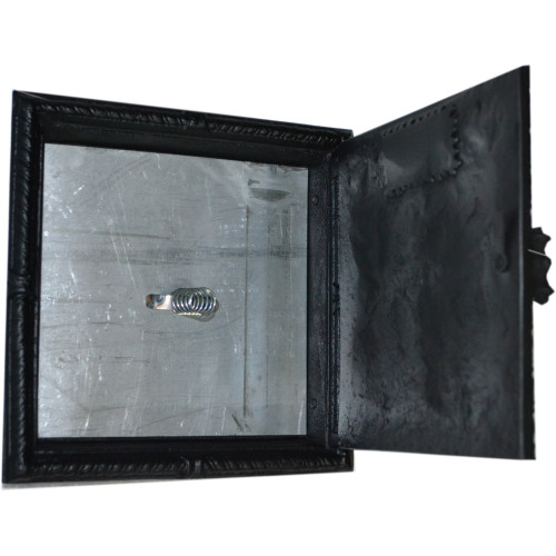 Dvierka komínové - OKNO - nr.60 - mosadz