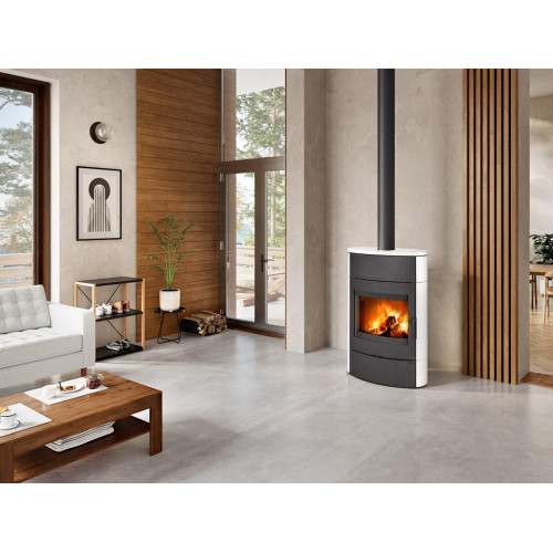 NAVIA H keramika - akumulačné krbové kachle