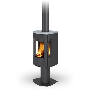 PARLA T 3S kameň - otočné krbové kachle