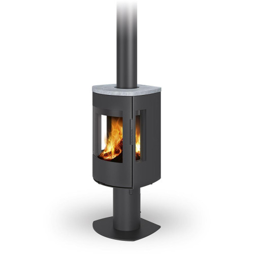 PARLA T 3S kameň - otočné krbové kachle